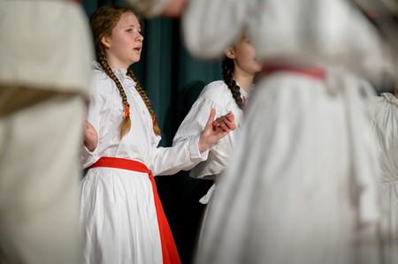 Otroška folklorna skupina OŠ Metlika - Osrednja obcinska prireditev ob slovenskem kulturnem prazniku